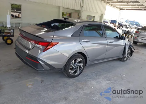 2025 Hyundai Elantra Sel Sport из США, поврежденный, VIN KMHLM4DG3SU866654